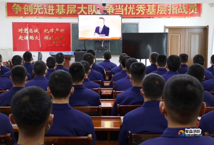 二大隊持續掀起學習二十大會議精神新熱潮